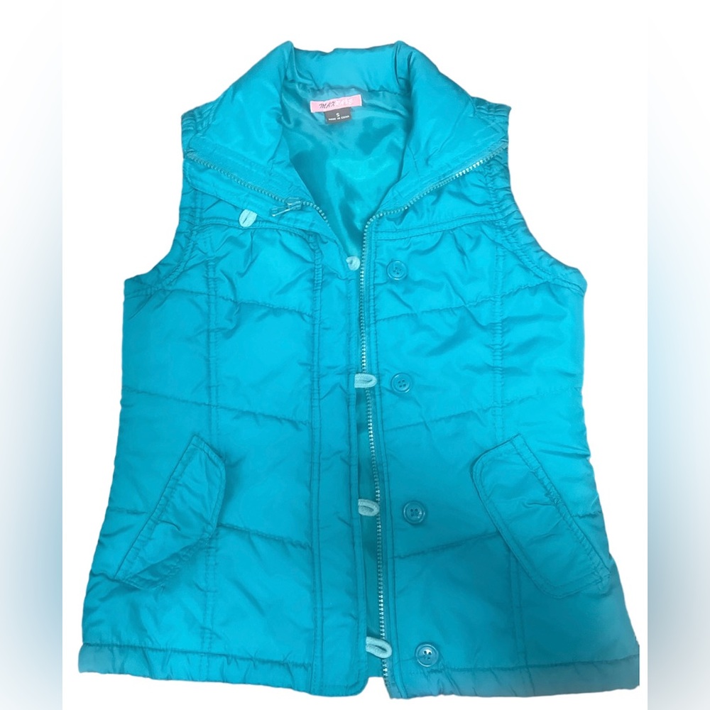 Junior’s Size Small Turquoise Vest